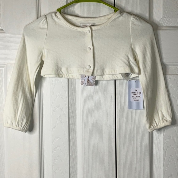 Tommy Bahama Cropped Cardigan Size 3T - Picture 1 of 10
